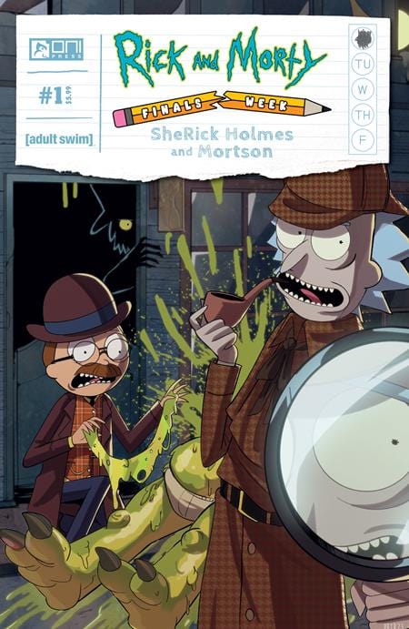 Rick And Morty Sherick Holmes And Mortson #1 Cvr A Tramontan