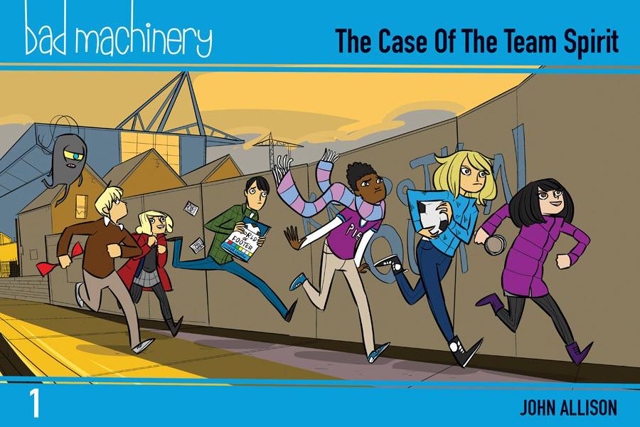 Bad Machinery Pocket ED GN Vol 01 Case Team Spirit