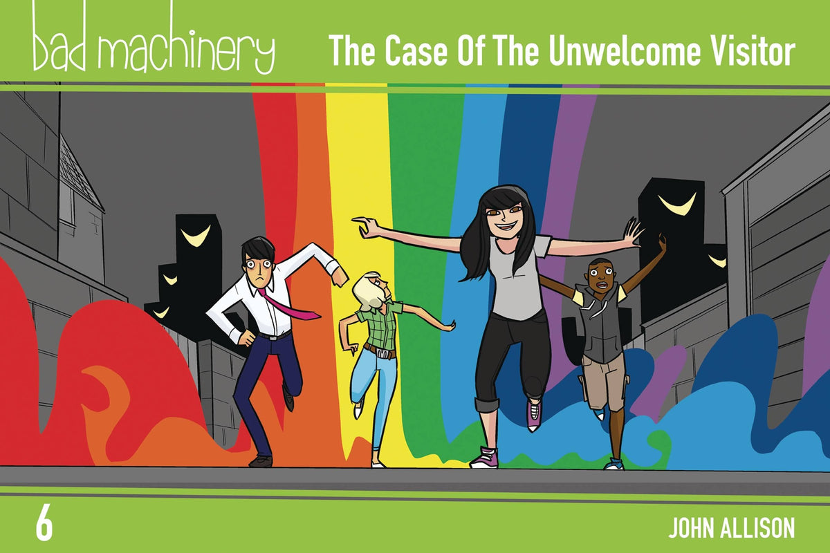 Bad Machinery Pocket ED GN Vol 06 Case Unwelcome Visitor
