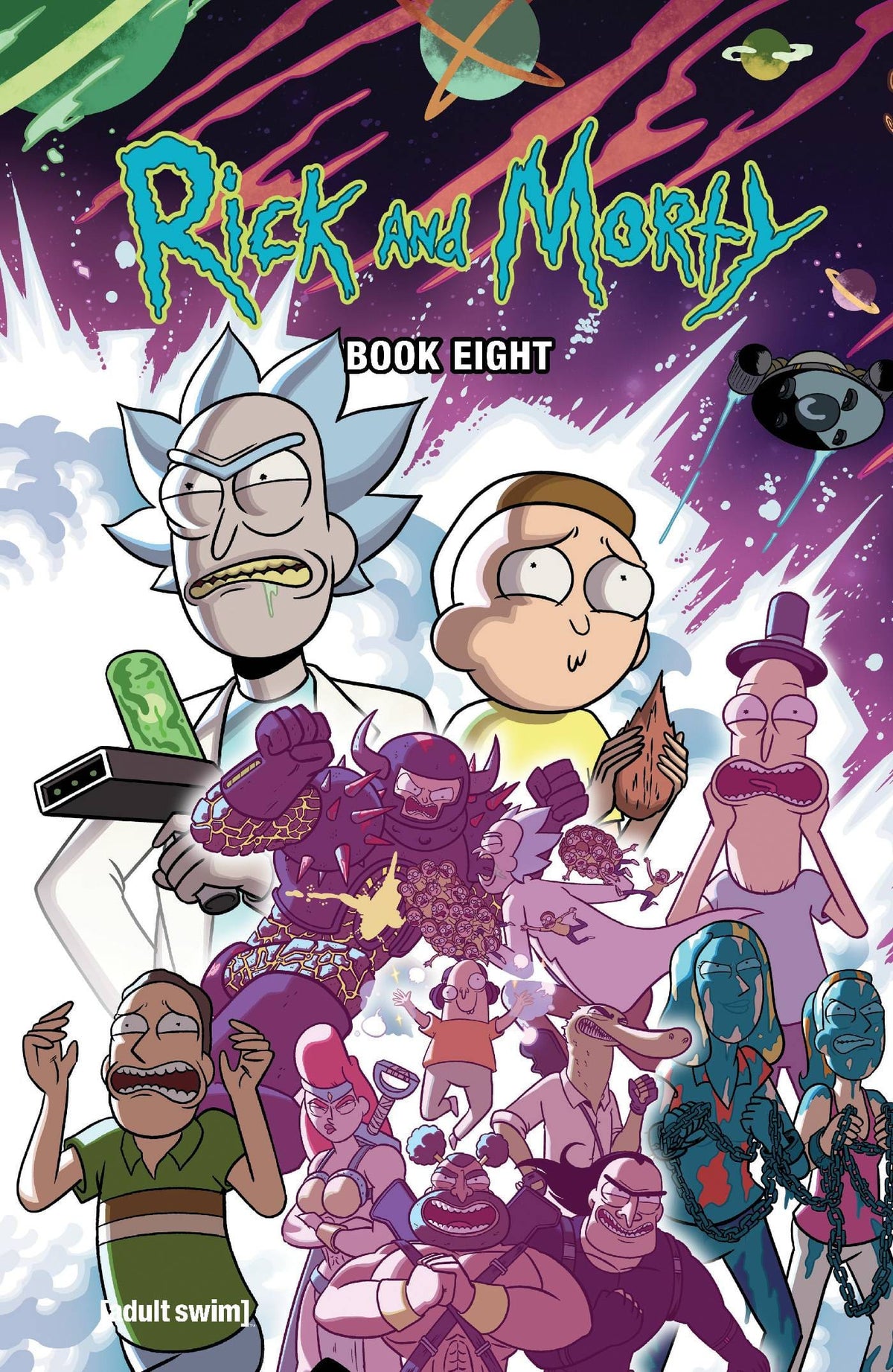Rick And Morty Book Eight Dlx ED HC (MR)