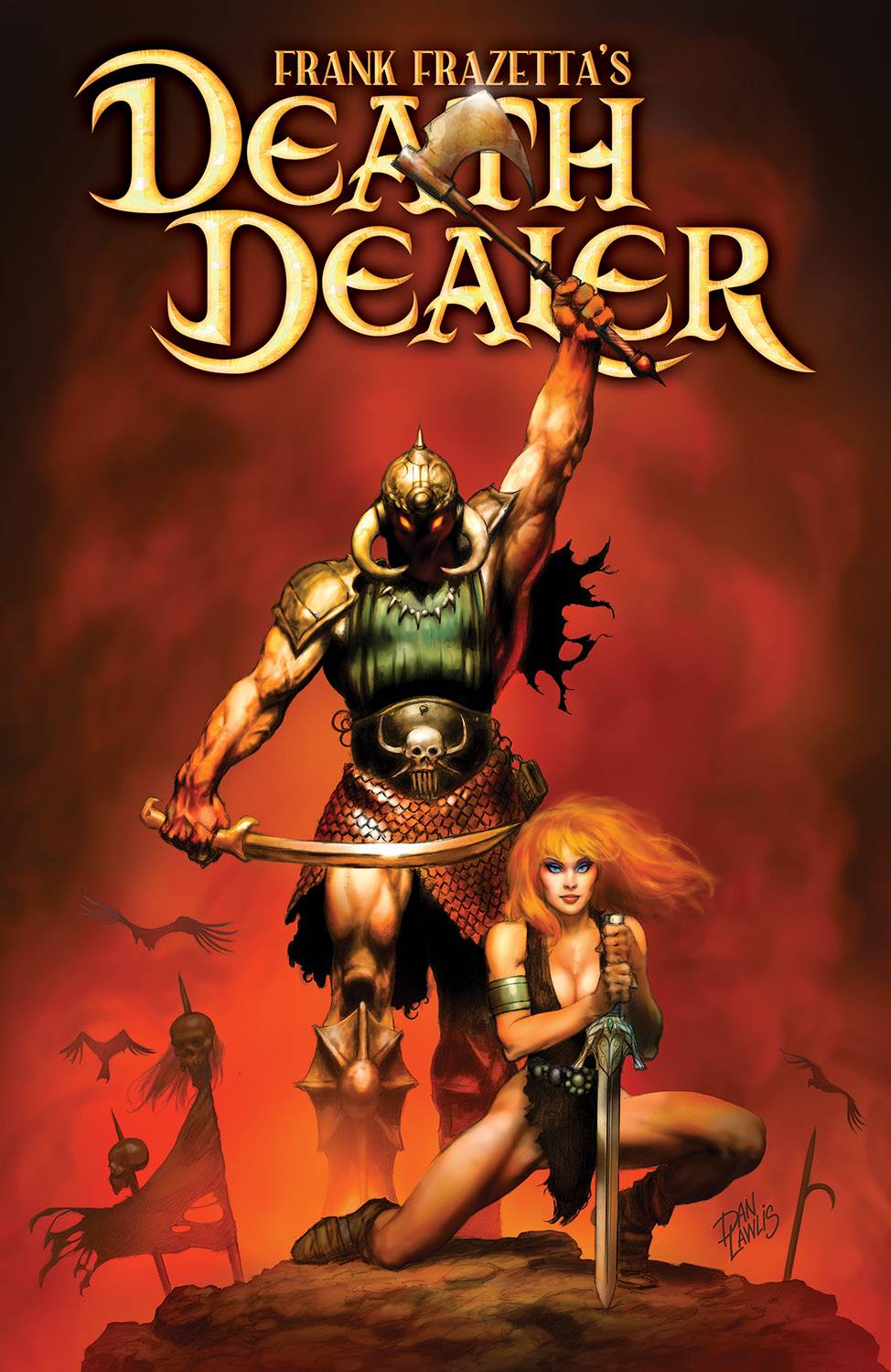 FRANK FRAZETTA DEATH DEALER #15 CVR C 1:5 INCV LAWLIS