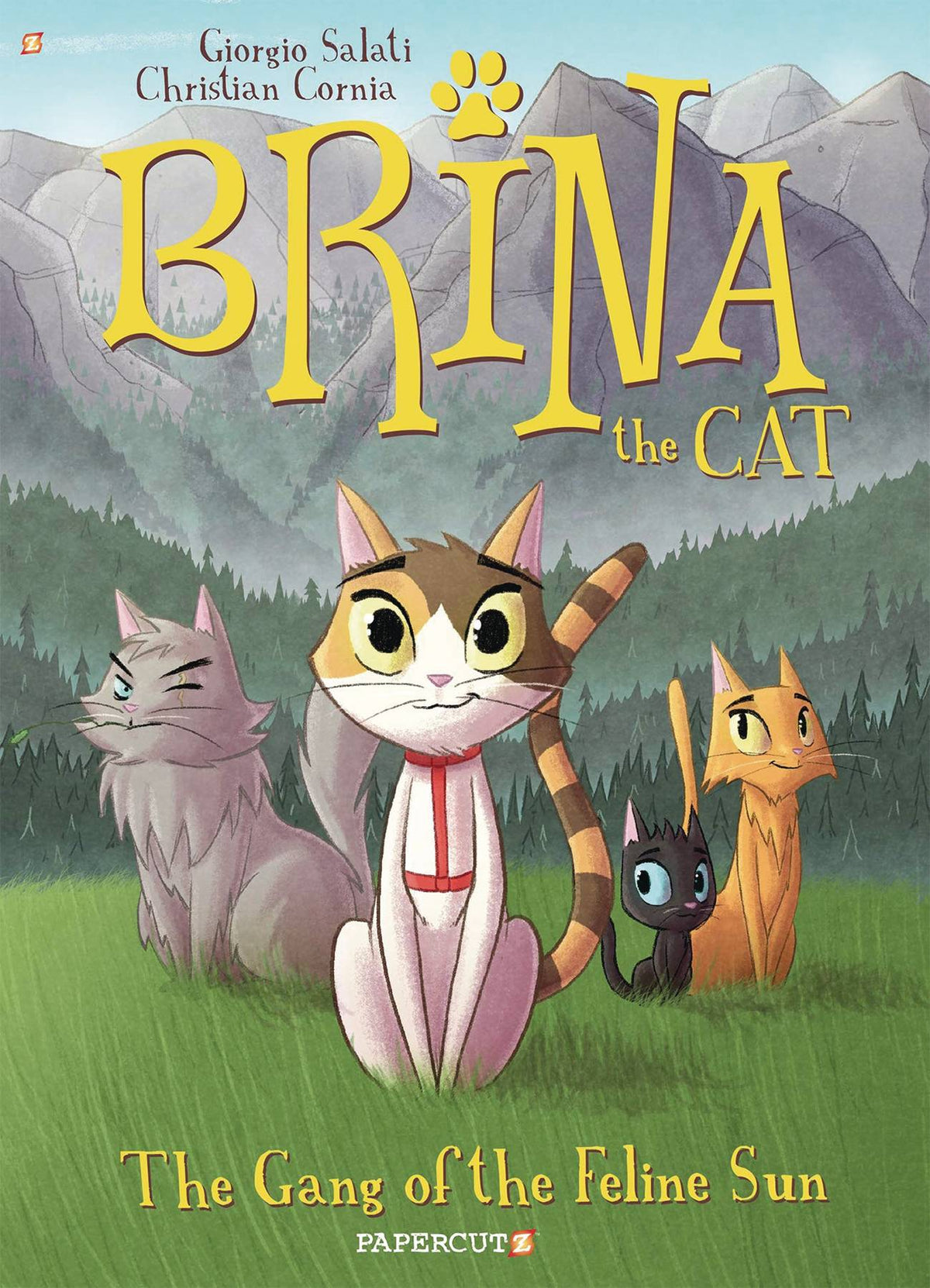 Brina The Cat GN Vol 01 Gang Of Feline Sun