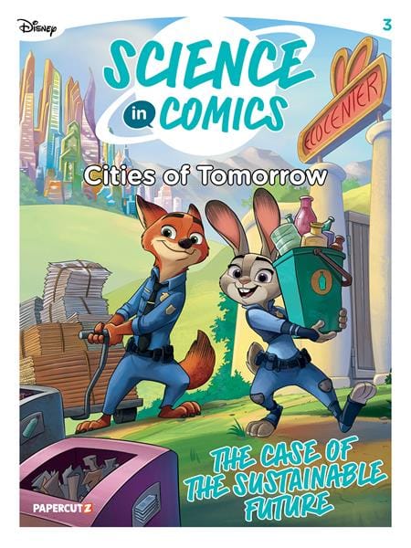 DISNEY SCIENCE IN COMICS HC CITIES OF TOMORROW