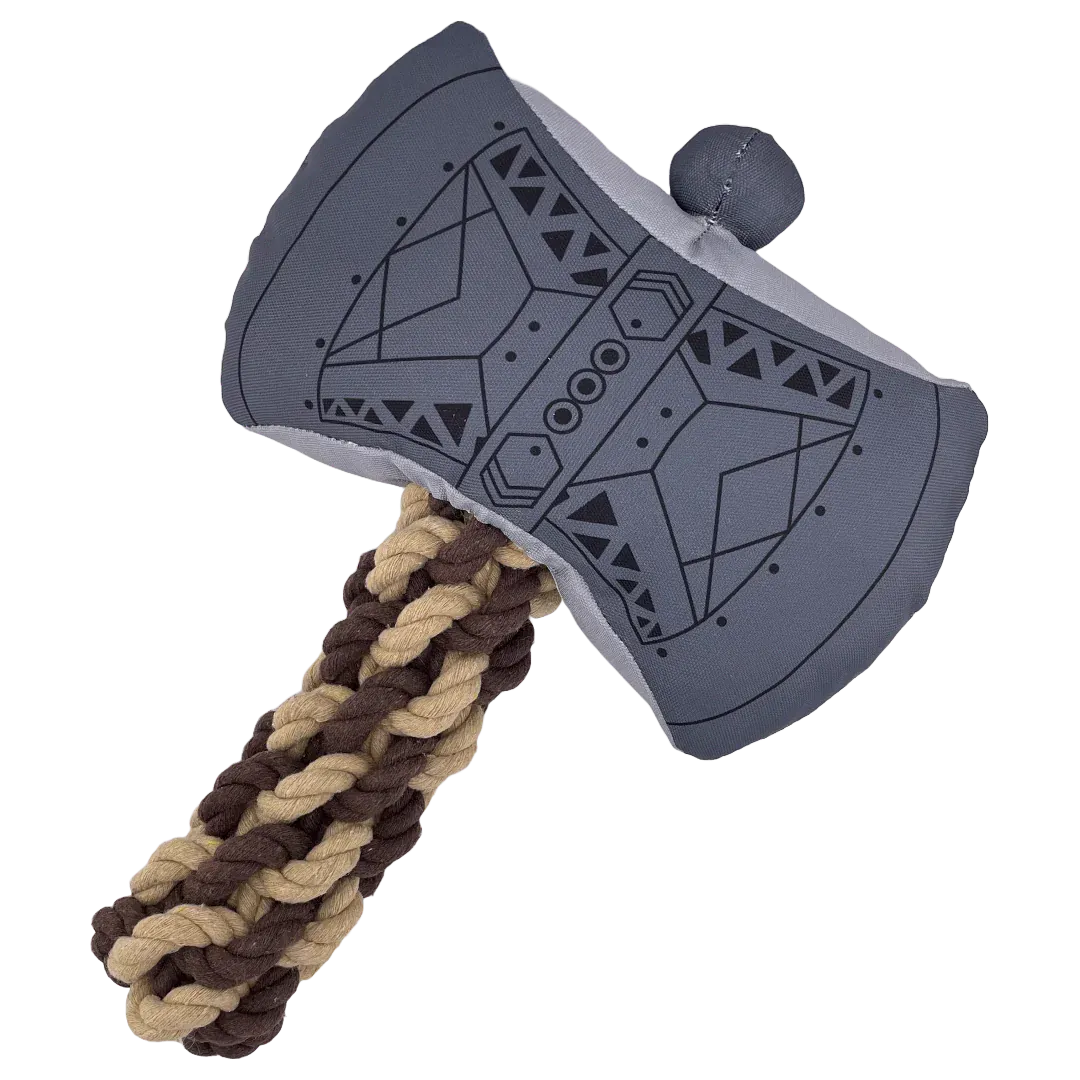 Pawlymorph Pet Toys: Barbarian's Great Axe