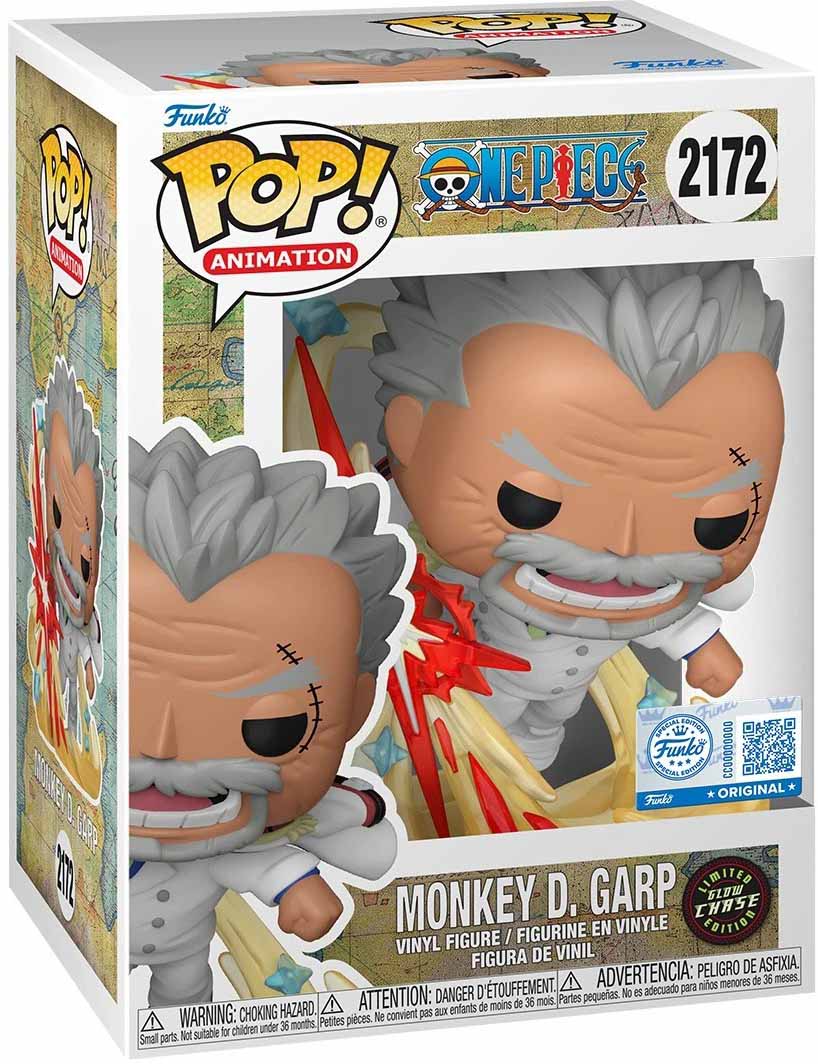 Pop Animation One Piece 3.75 Inch Action Figure Exclusive - Monkey D. Garp #2172 Chase