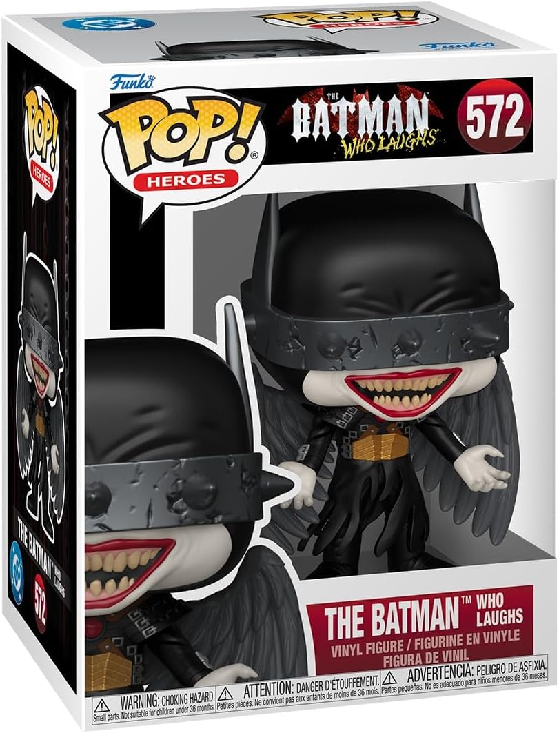Pop DC Heroes Dark Nights Metal 3.75 Inch Action Figure - The Batman Who Laughs #572