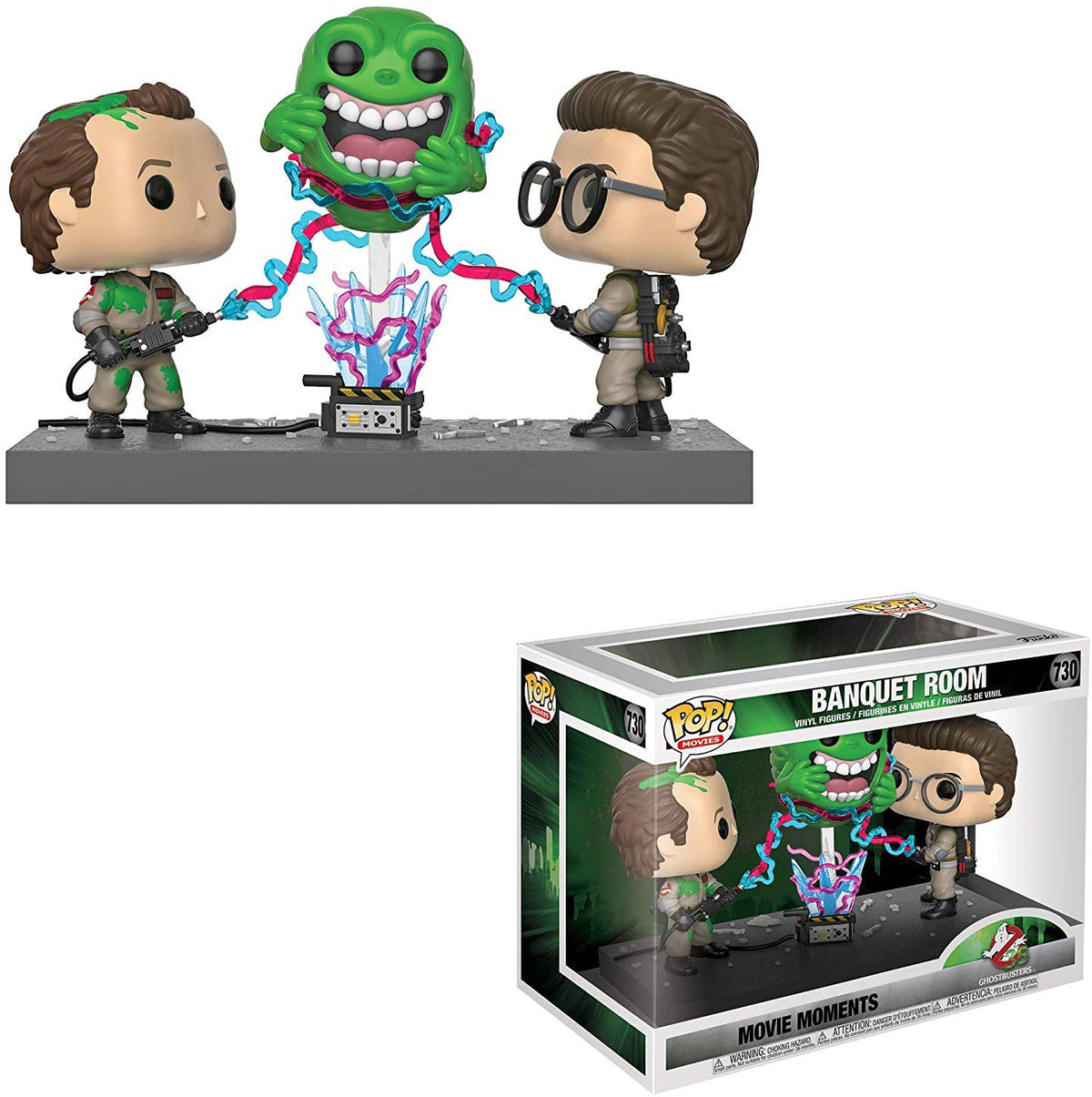Pop Movies 3.75 Inch Action Figure Ghostbusters - Banquet Room #730 (Sub-Standard Packaging)