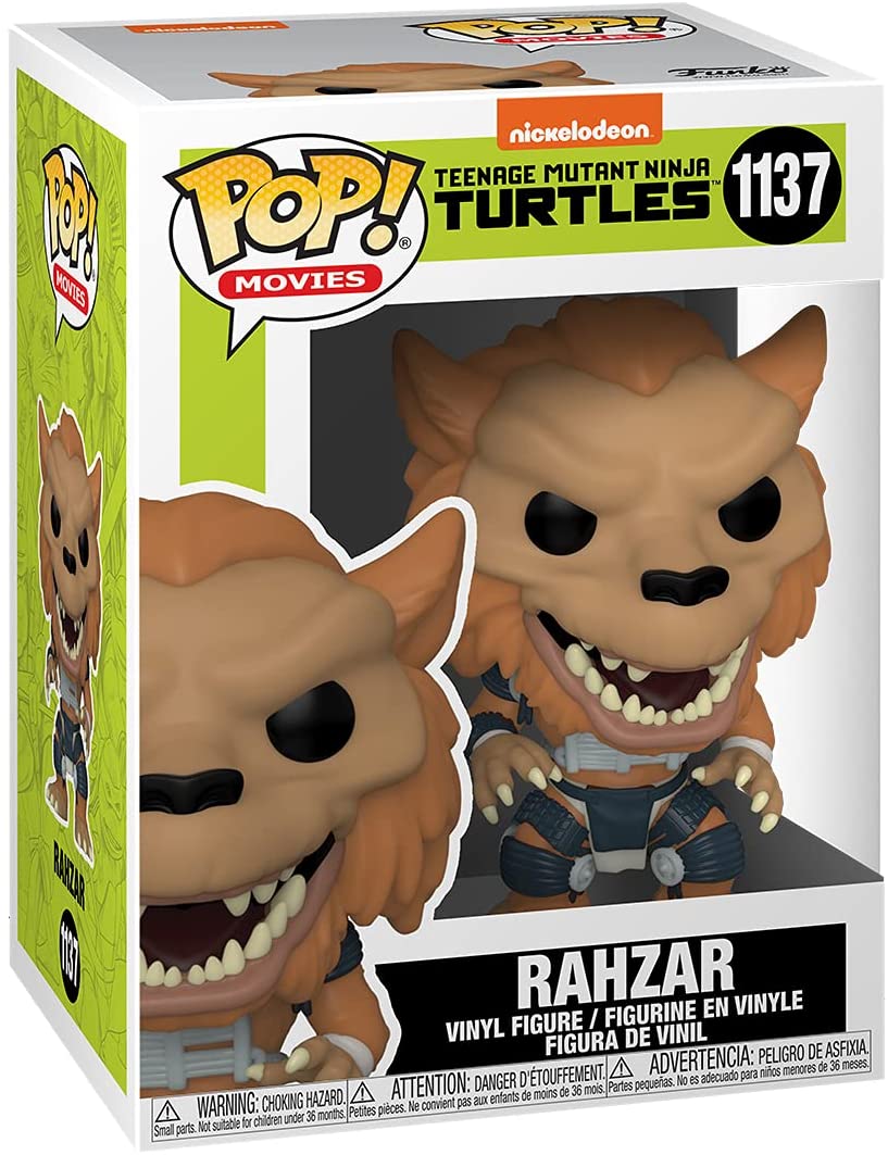 Pop Movies Teenage Mutant Ninja Turtles 3.75 Inch Action Figure - Rahzar #1137