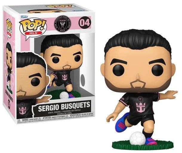 Pop Sports MLS Soccer 3.75 Inch Action Figure - Sergio Busquets #04