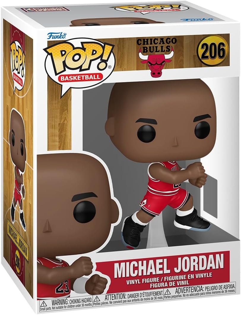 Pop Sports NBA Basketball 3.75 Inch Action Figure - Michael Jordan 1989 #206