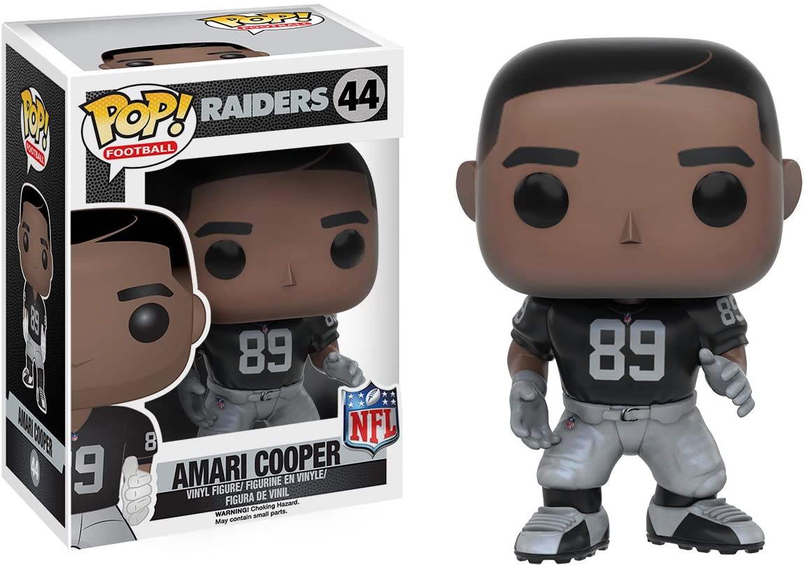 Pop Sports NFL Football 3.75 Inch Action Figure - Amari Cooper #44 (Sub-Standard Packaging)