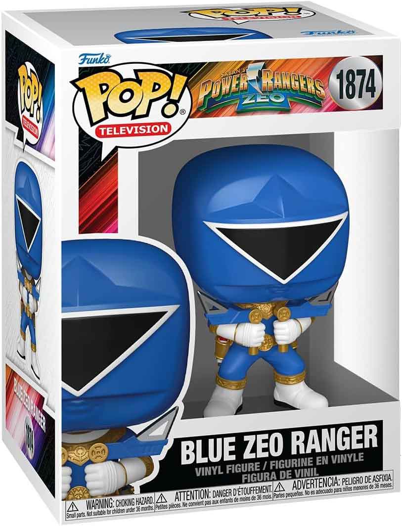 Pop Television Power Rangers 3.75 Inch Action Figure - Blue Zeo Ranger #1874