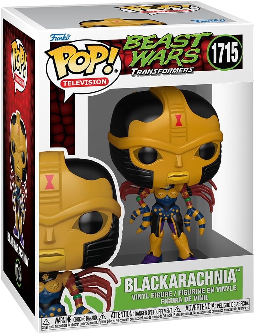 Pop Television Transformers Beast Wars 3.75 Inch Action Figure - Blackarachnia #1715