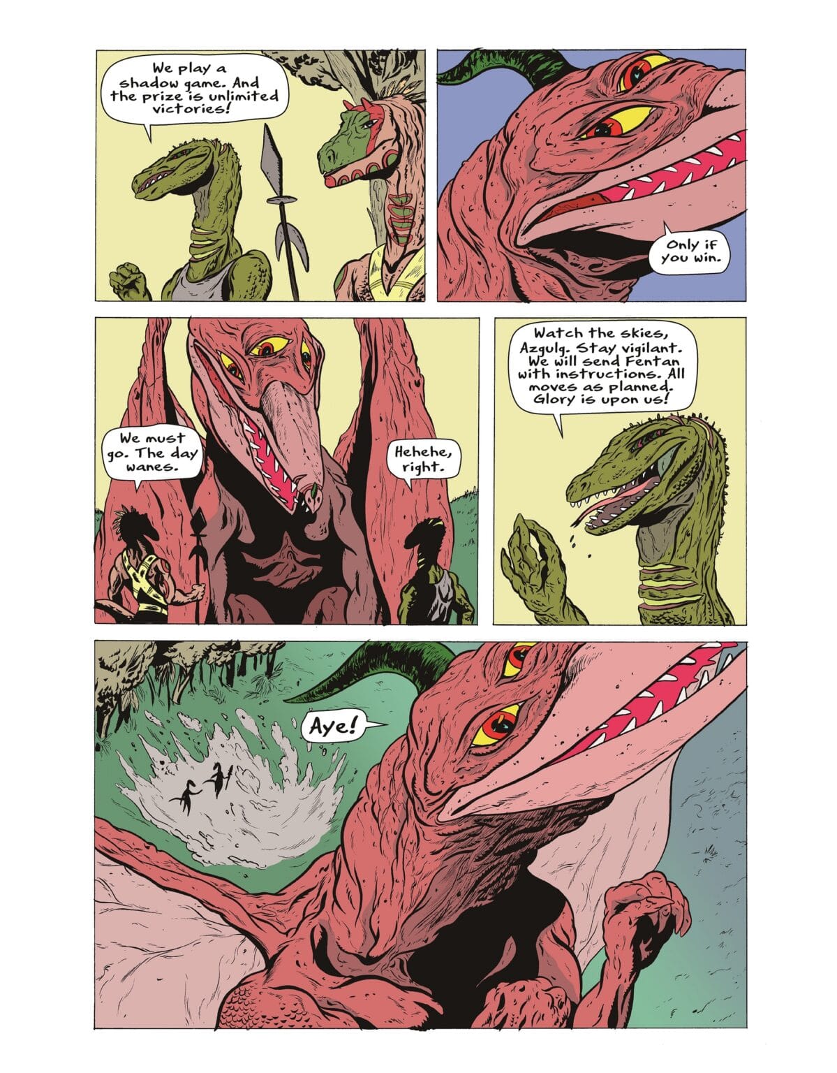 Dino Beasts #1 by James & John Coats