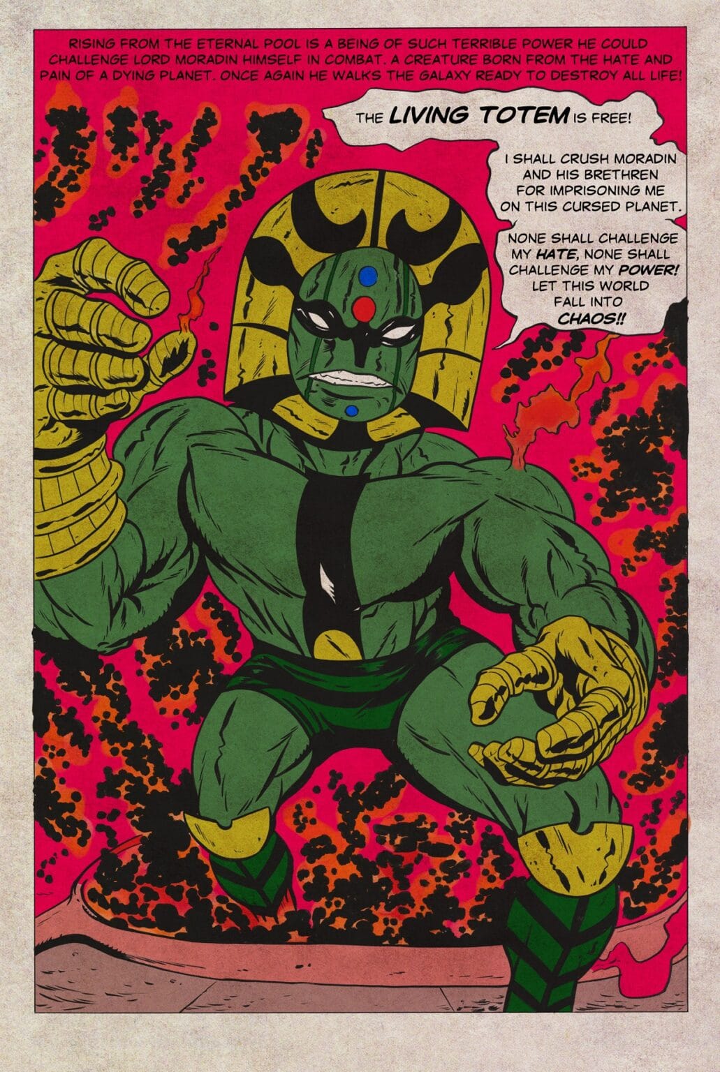 Galaxy Gods #1 by James Coats