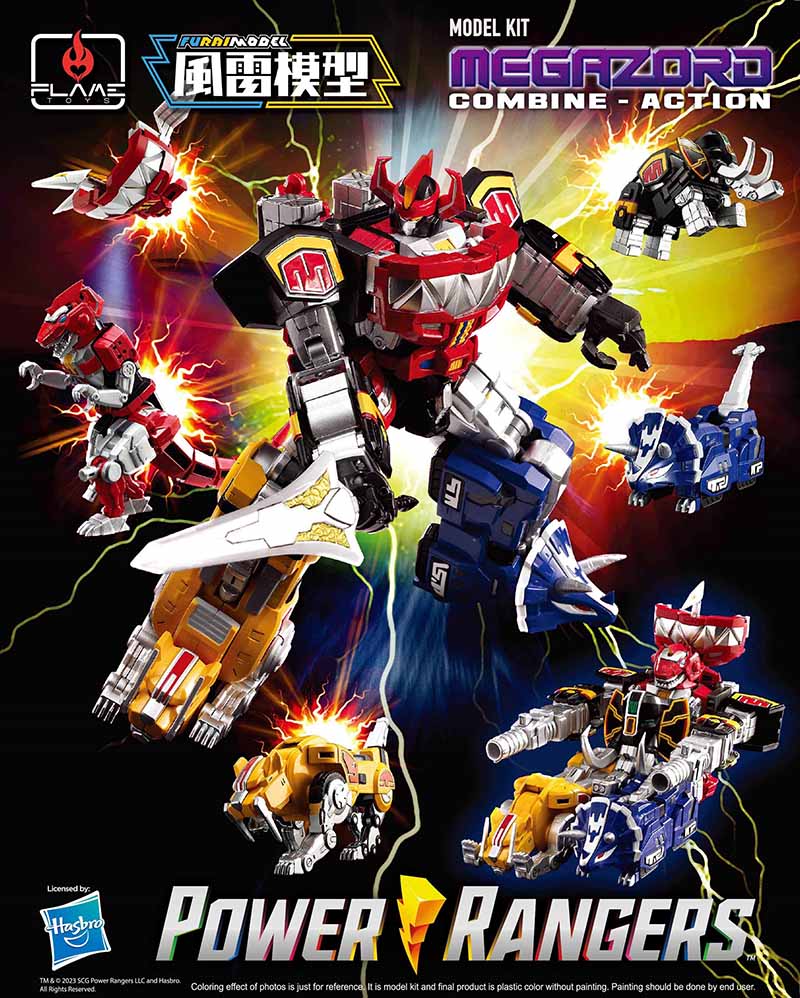 Power Rangers 8 Inch Model Kit Furai Model - Megazord (Pre-Order Ships Oct. 2026)