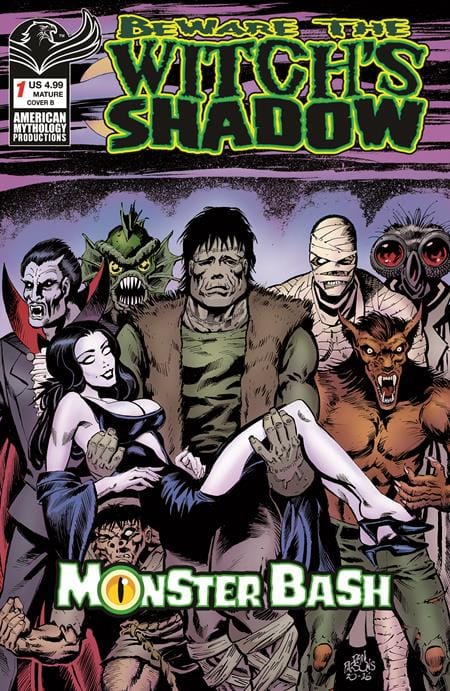 BEWARE THE WITCHS SHADOW MONSTER BASH #1 CVR B DAN PARSONS VAR (MR) (Release Date: 09/30/2026)