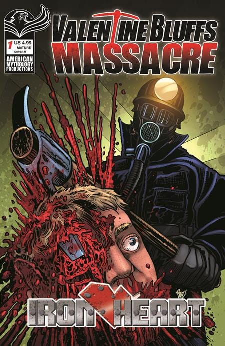 VALENTINE BLUFFS MASSACRE IRON HEART #1 (OF 2) CVR B BUZ HASSON VAR (MR) (Release Date: 08/26/2026)