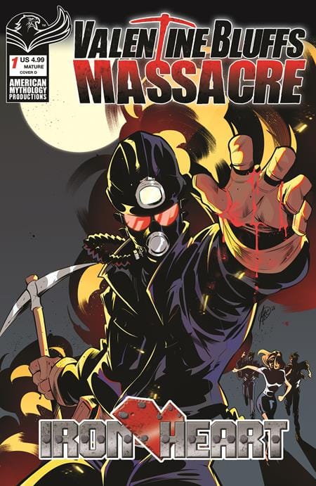 VALENTINE BLUFFS MASSACRE IRON HEART #1 (OF 2) CVR D ANDREA ARCARI VAR (MR) (Release Date: 08/26/2026)
