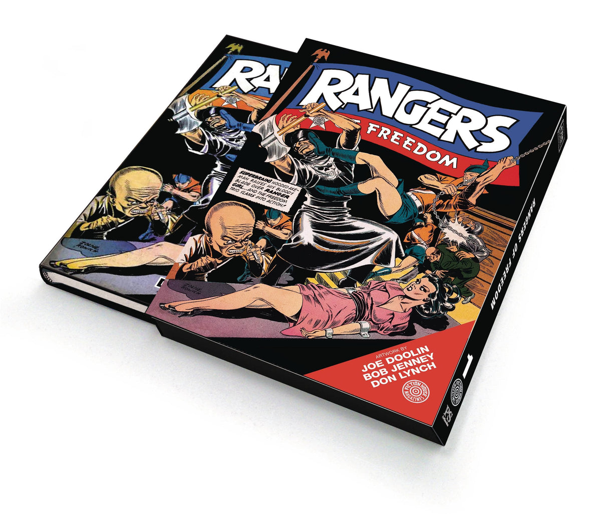 Golden Age Classics Rangers Of Freedom Slipcase ED Vol 01