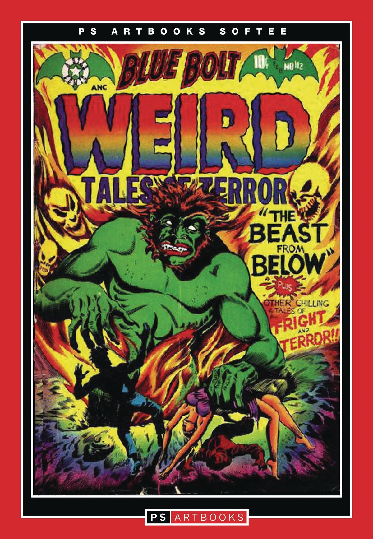 Ps Artbook Blue Bolt Tales Of Terror Softee Vol 01
