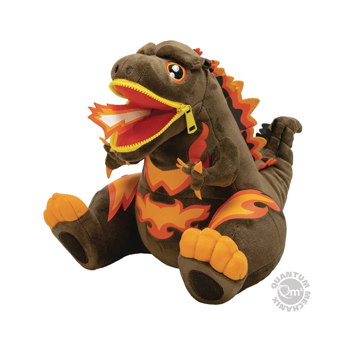 QUANTUM MECHANIX: GODZILLA BURNING PX ZIPPERMOUTH PLUSH