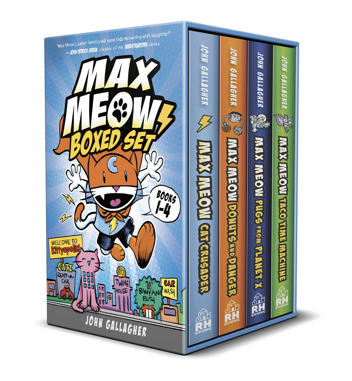 Max Meow Welcome To Kittyopolis HC Box Set