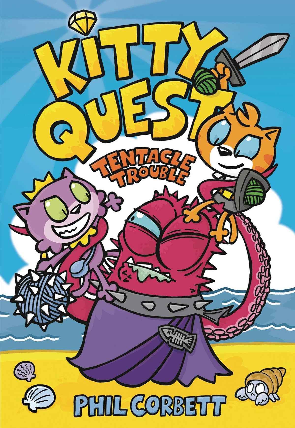 Kitty Quest GN Vol 02 Tentacle Trouble
