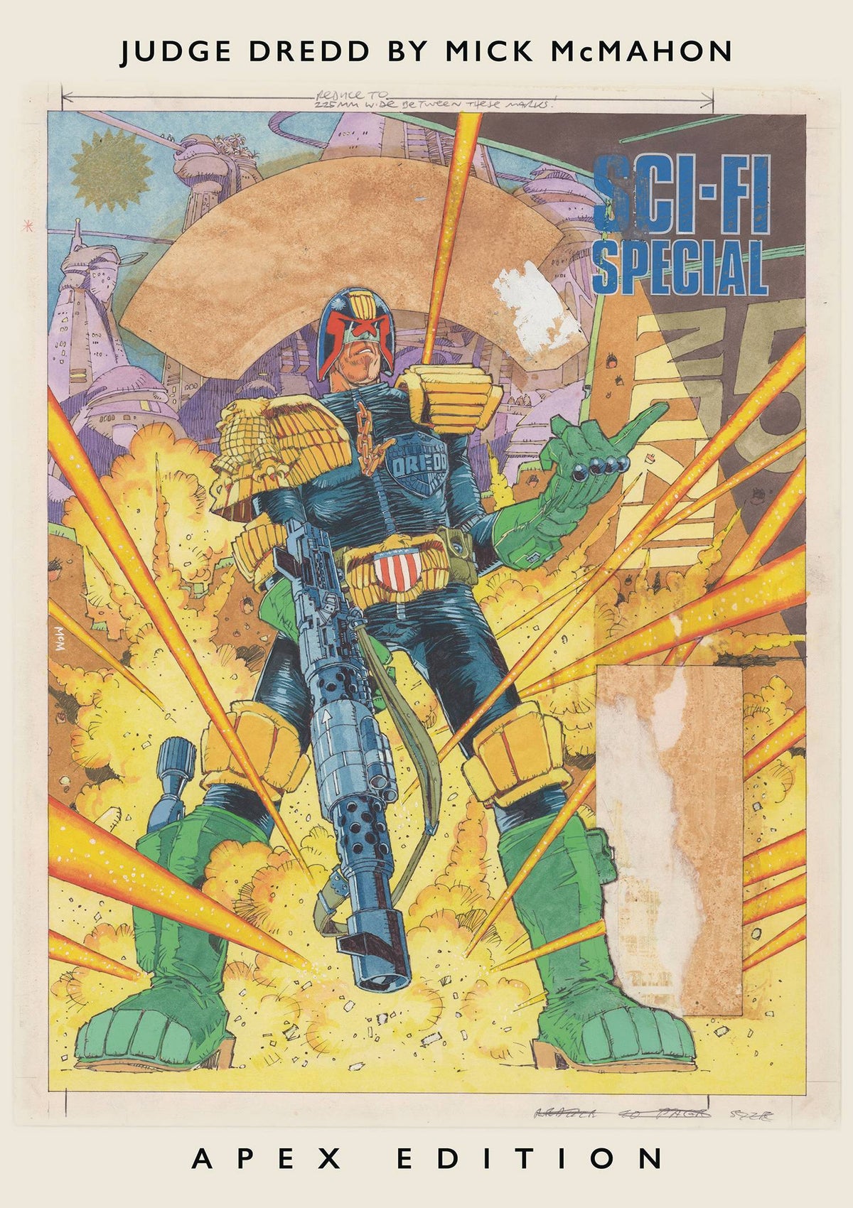 Judge Dredd By Mick Mcmahon HC Apex ED (MR)