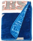 MLB Los Angeles Dodgers Super Soft Royal Plush Raschel Throw Blanket 60"x80"