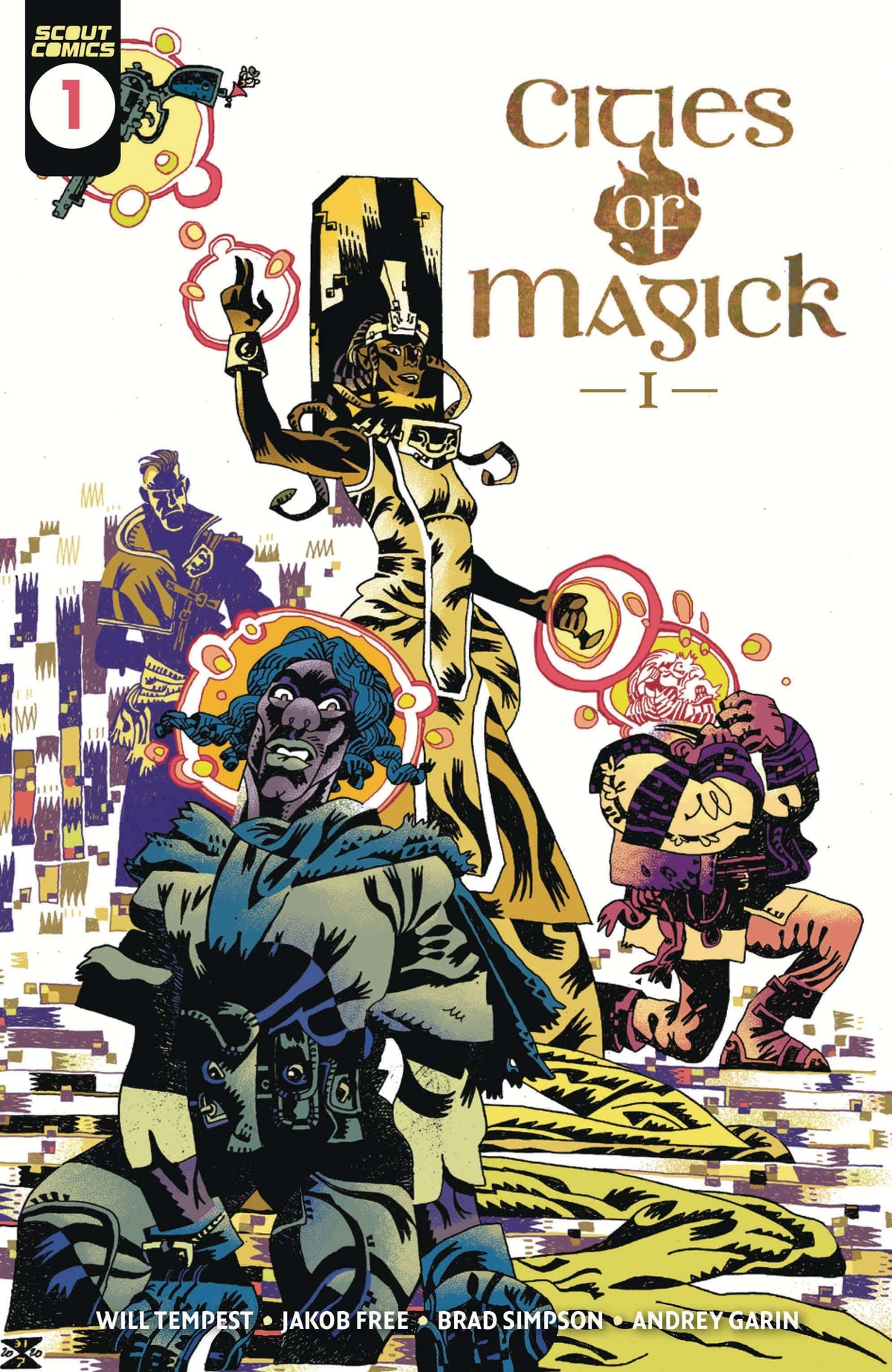 CITIES OF MAGICK #1 CVR B 1:10 TRAKHANOV UNLOCK