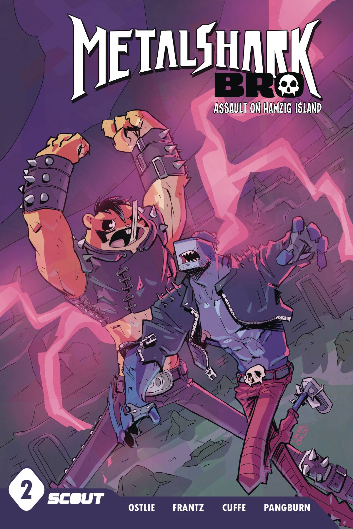 Metalshark Bro 2 Assault On Hamzig Island TP New Ptg (Note P