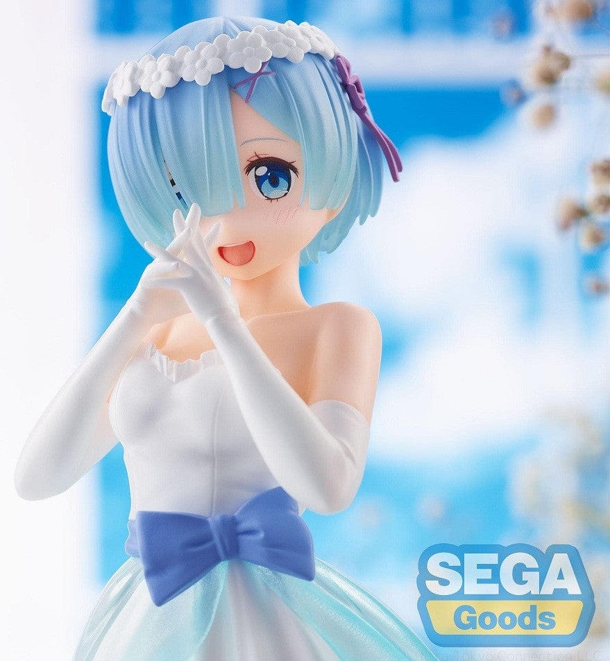 Sega Super Premium: Re:Zero - REM Bridal, Wedding Dress Ver.