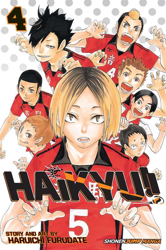 Haikyu!!, Vol. 4 by Haruichi Furudate: Paperback; 216 pages / English