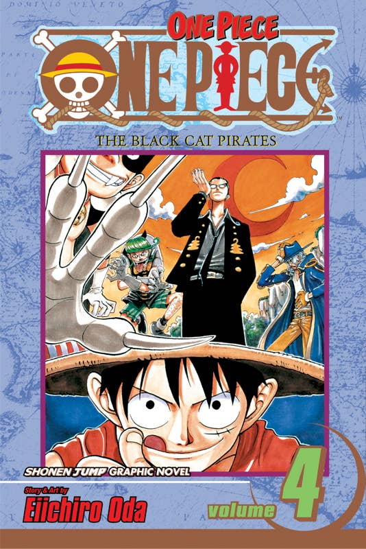 One Piece, Vol. 4 by Eiichiro Oda: Paperback; 208 pages / English