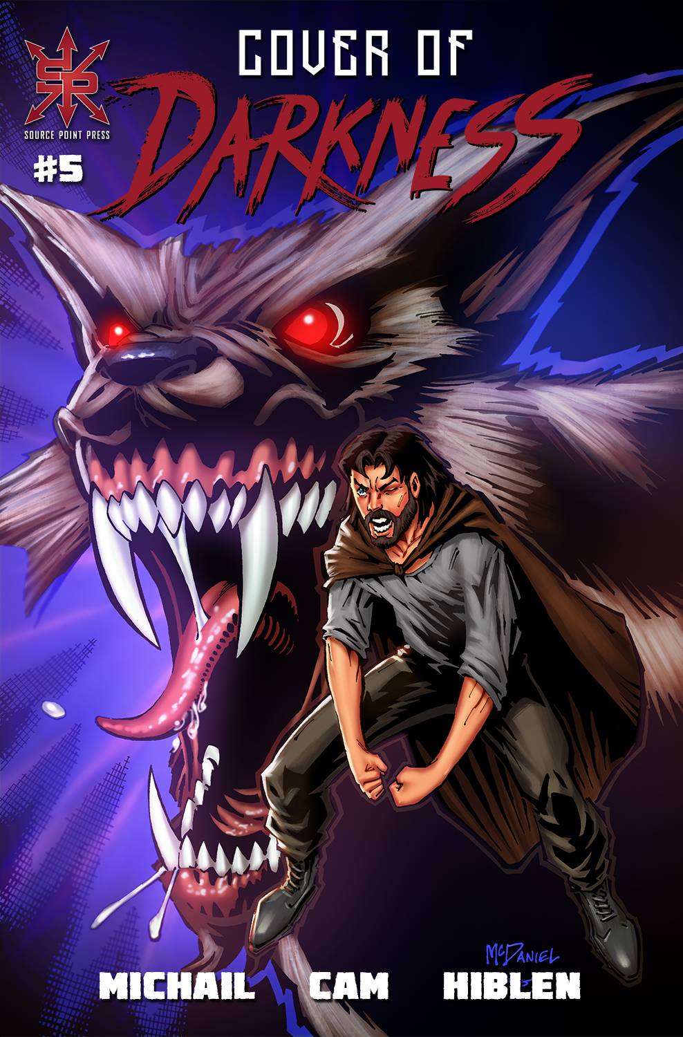 COVER OF DARKNESS #5 CVR B MCDANIEL (MR)
