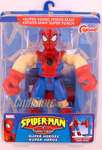 Spider-Man & Friends Action Figures Series 17: Super Swinging Spider-Man (Shelf Wear Packaging)