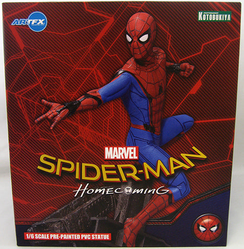 Spider-Man Homecoming 12 Inch Statue Figure ArtFX - Spider-Man