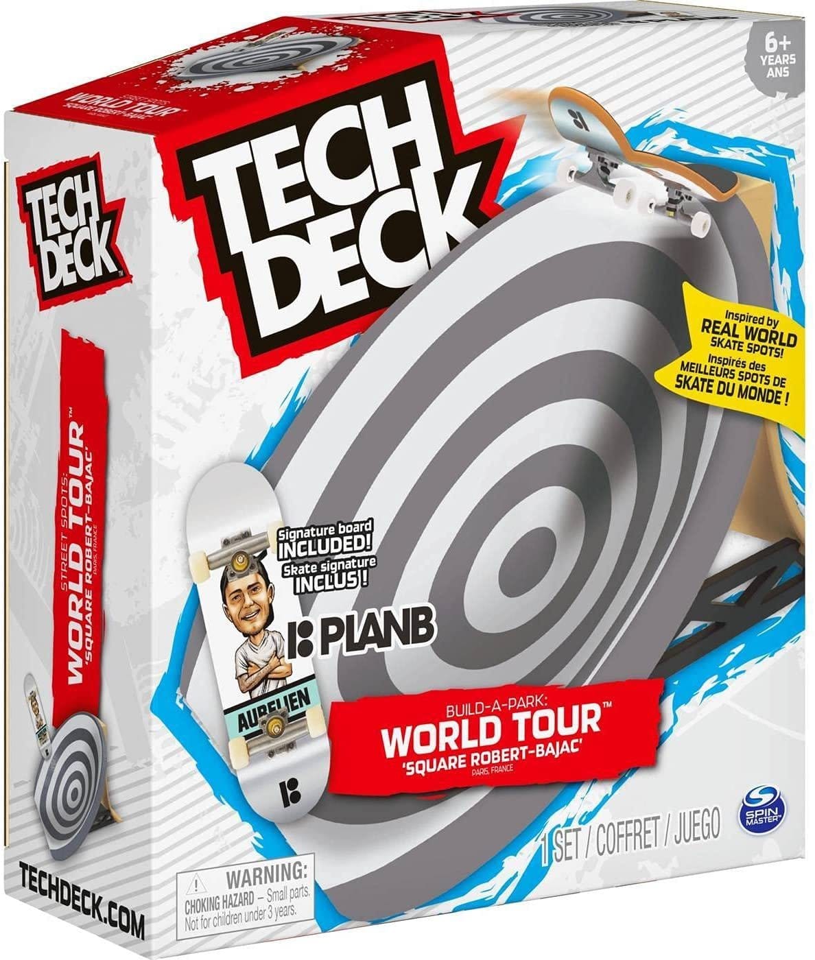 Tech Deck: Street Spots - World Tour Square Robert-Bajac