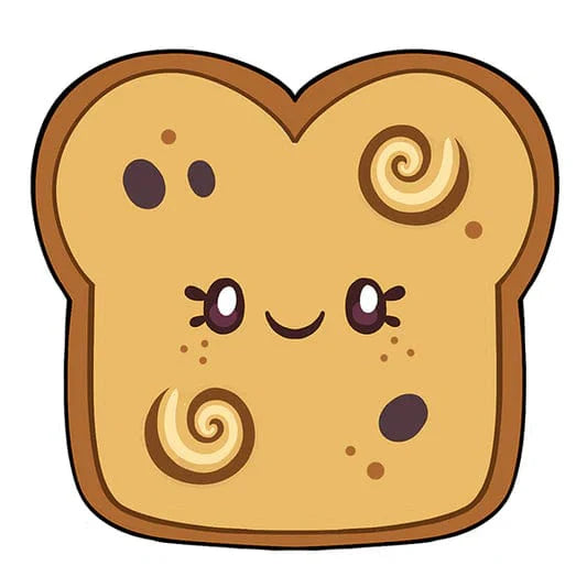SQUISHABLE: COMFORT FOOD- CINNAMON RAISIN TOAST