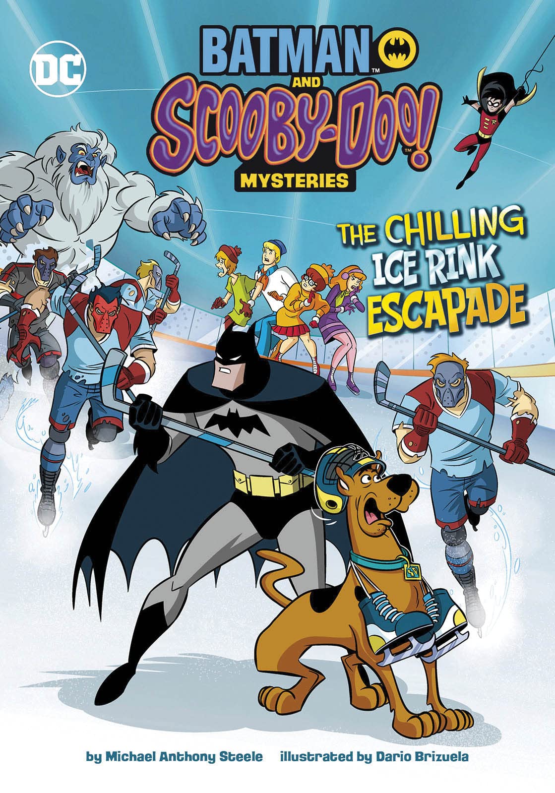 Batman Scooby Doo Mysteries Chilling Ice Rink Escapade
