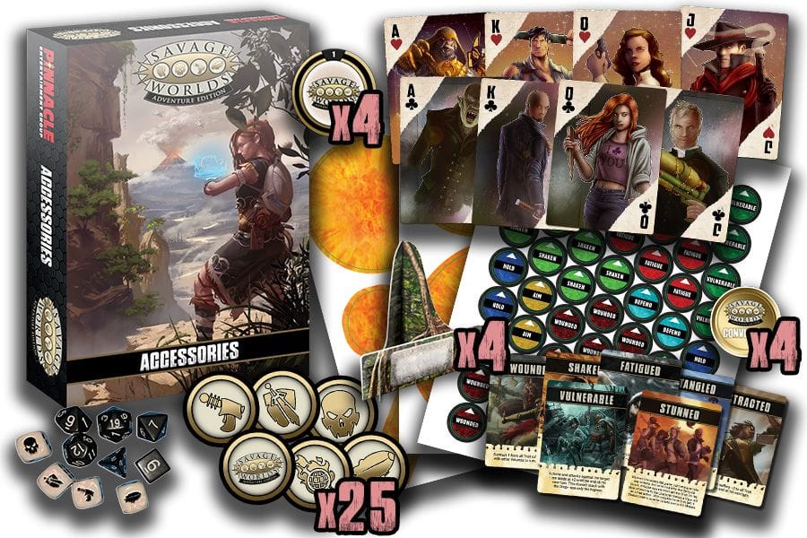 SAVAGE WORLDS ADVENTURE EDITION: ACCESSORY BOX