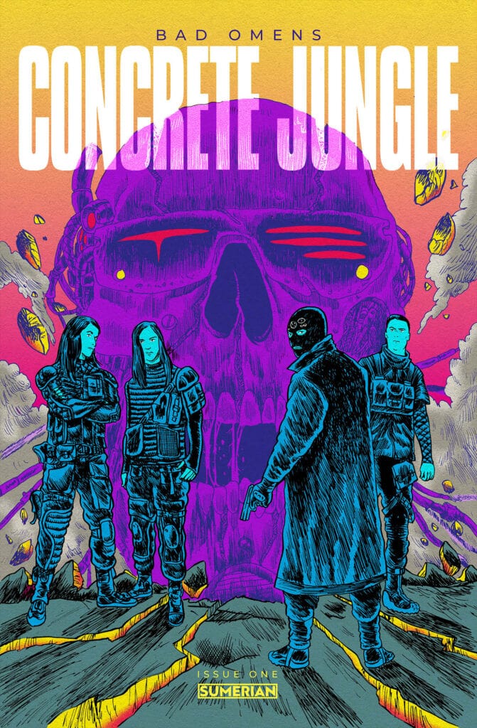 BAD OMENS CONCRETE JUNGLE 3RD EYE EXCLUSIVE