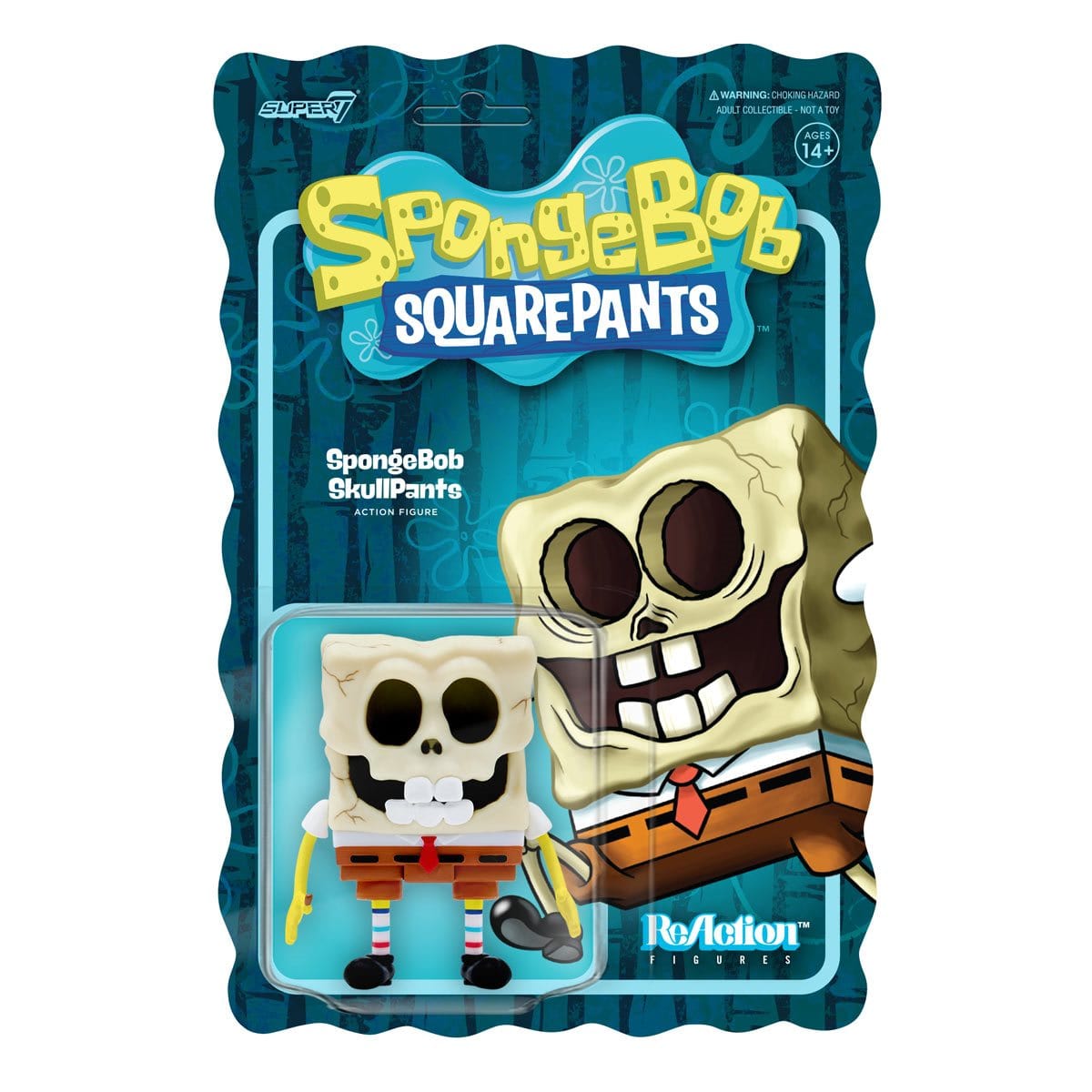 ReAction Figure: SpongBob SquarePants - SpongeBob SkullPants