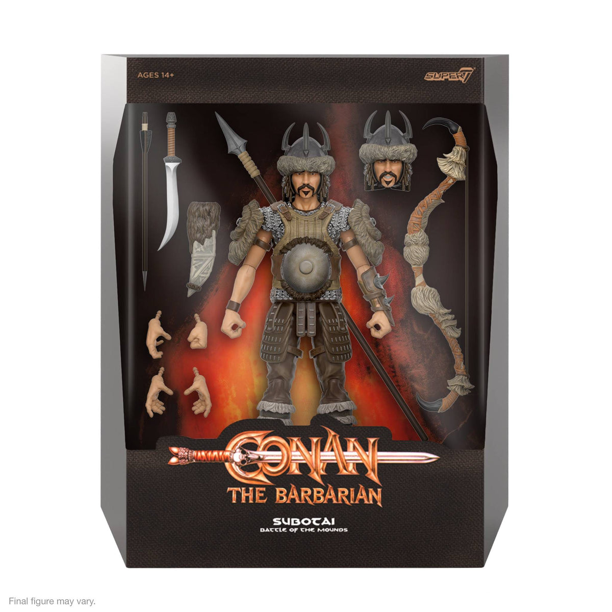 SUPER7: ULTIMATES WAVE 5 - SUBOTAI BATTLE MOUNDS ACTION FIGURE