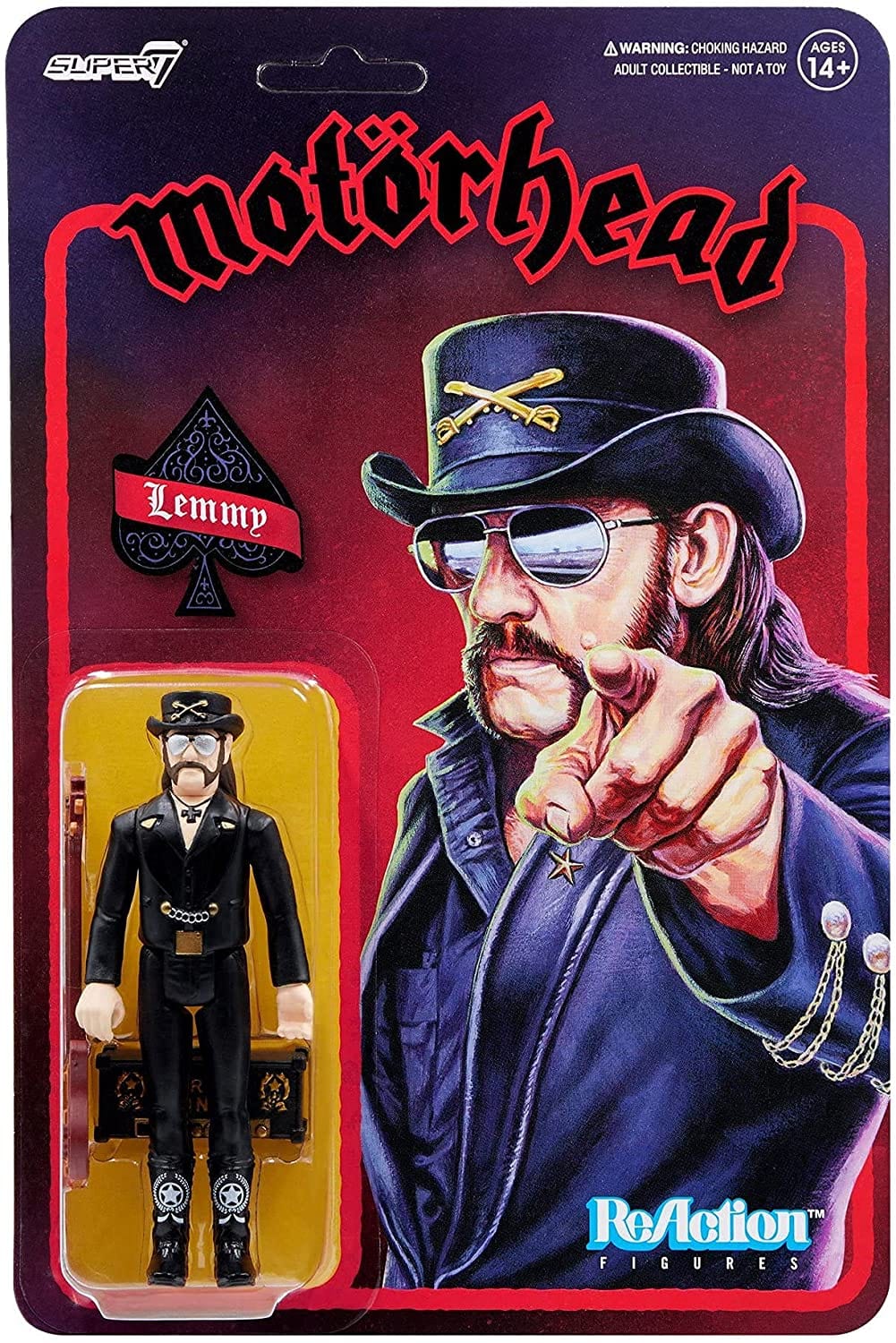 ReAction Figure: Motorhead - Lemmy, Modern Cowboy
