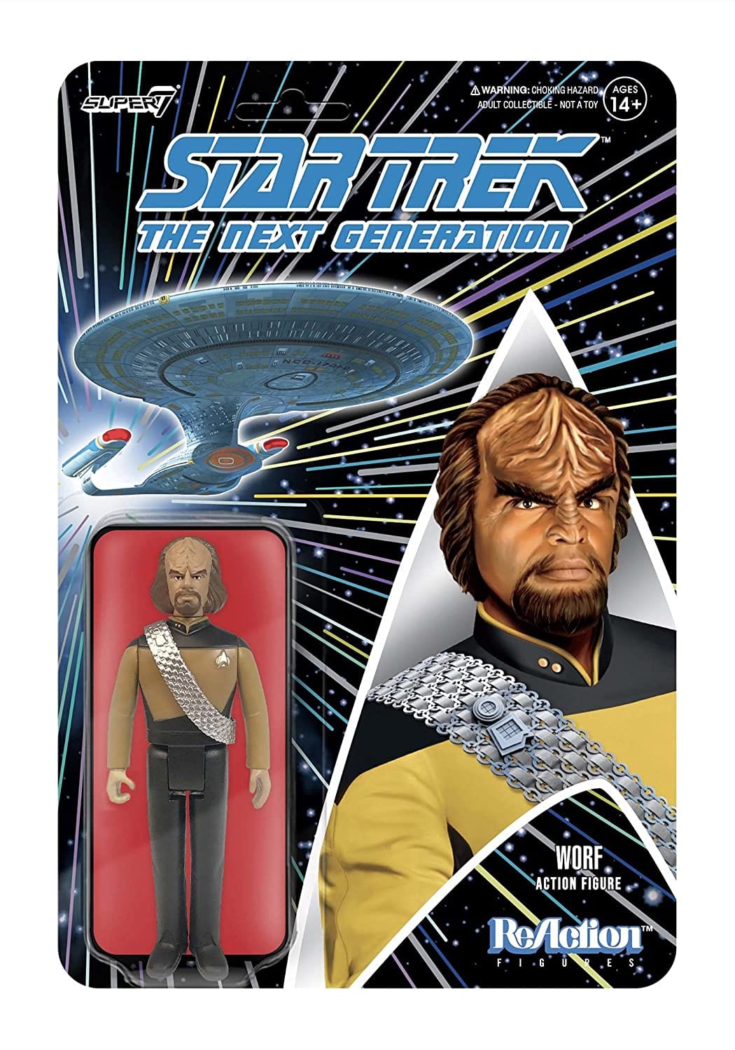 ReAction Figure: Star Trek Next Generation - Worf