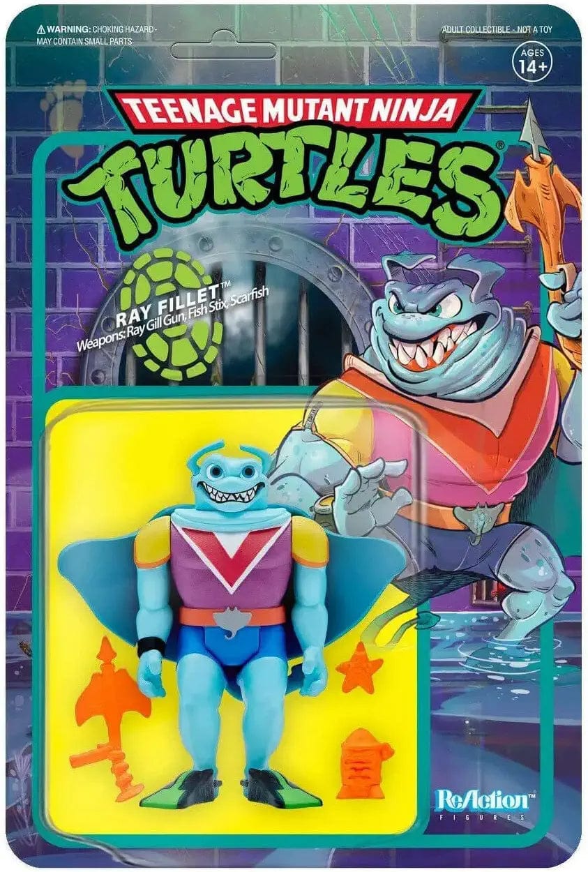 ReAction Figure: Teenage Mutant Ninja Turtles - Ray Fillet