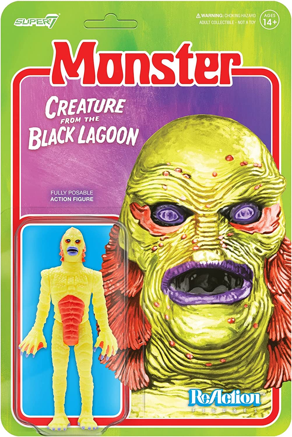 ReAction Figure: Universal Monsters - Creature from the Black Lagoon, Costume Colors