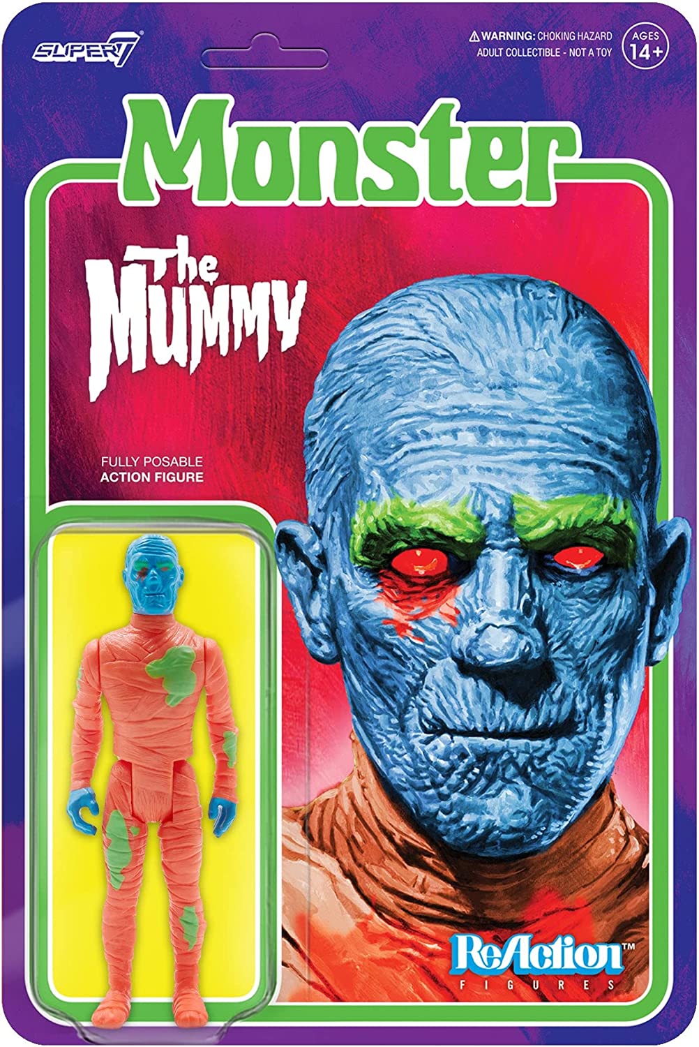 ReAction Figure: Universal Monsters - Mummy, Costume Colors